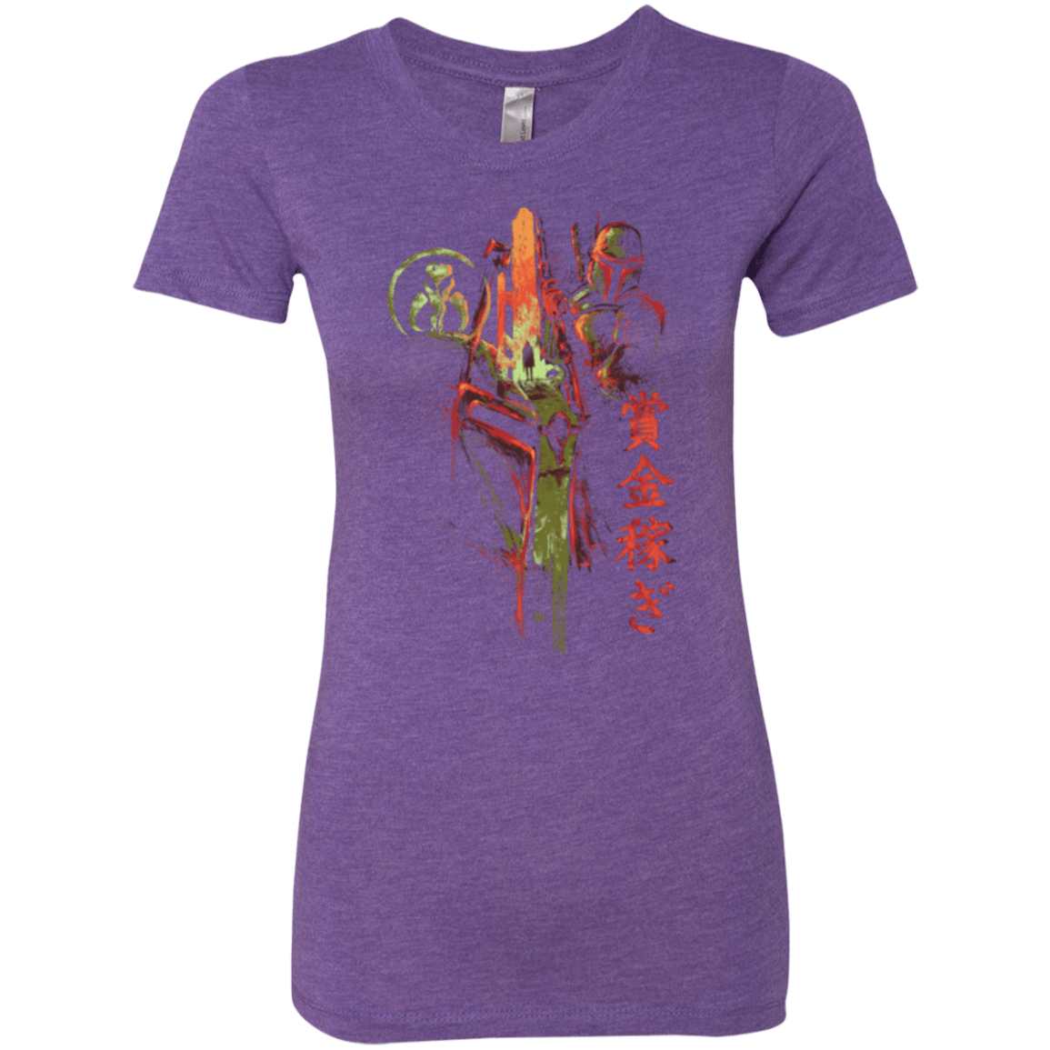 T-Shirts Purple Rush / Small Bounty Hunter Women's Triblend T-Shirt