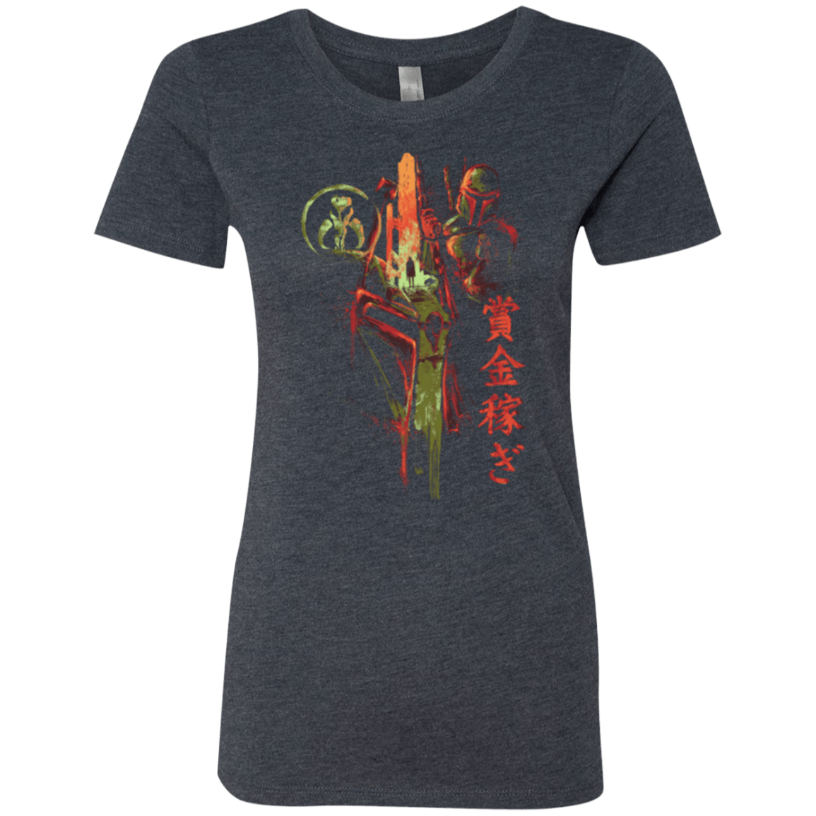 T-Shirts Vintage Navy / Small Bounty Hunter Women's Triblend T-Shirt