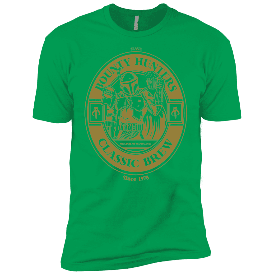 T-Shirts Kelly Green / YXS Bounty Hunters Classic Brew Boys Premium T-Shirt