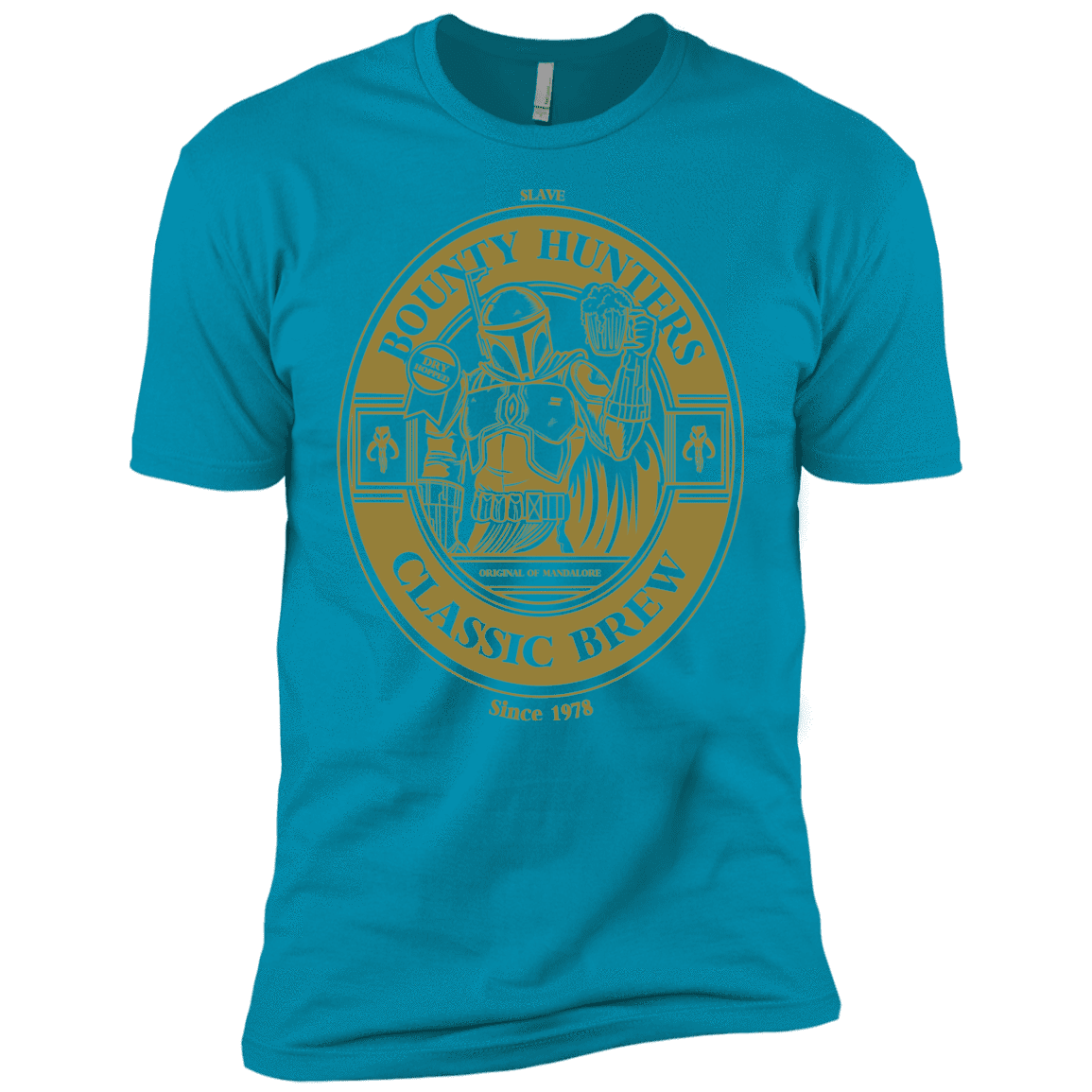 T-Shirts Turquoise / YXS Bounty Hunters Classic Brew Boys Premium T-Shirt