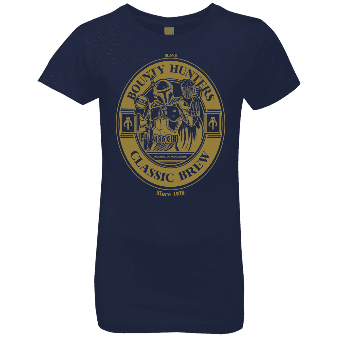 T-Shirts Midnight Navy / YXS Bounty Hunters Classic Brew Girls Premium T-Shirt