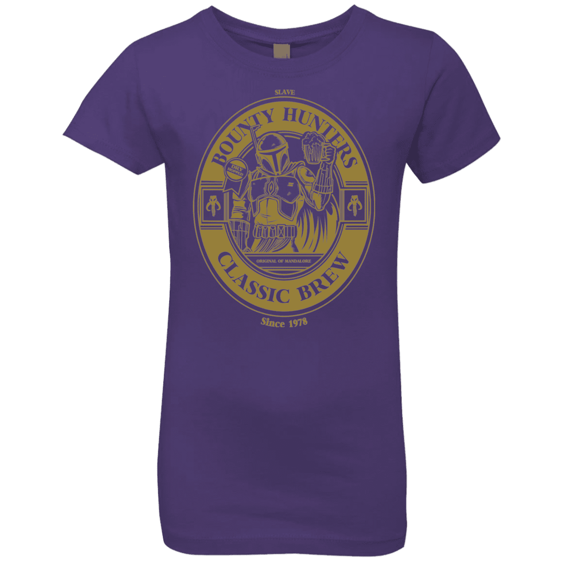 T-Shirts Purple Rush / YXS Bounty Hunters Classic Brew Girls Premium T-Shirt
