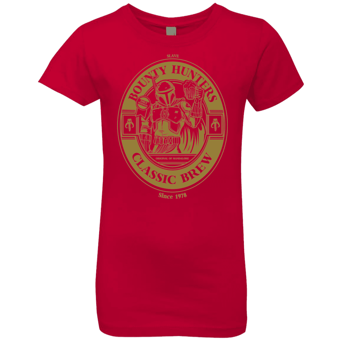 T-Shirts Red / YXS Bounty Hunters Classic Brew Girls Premium T-Shirt