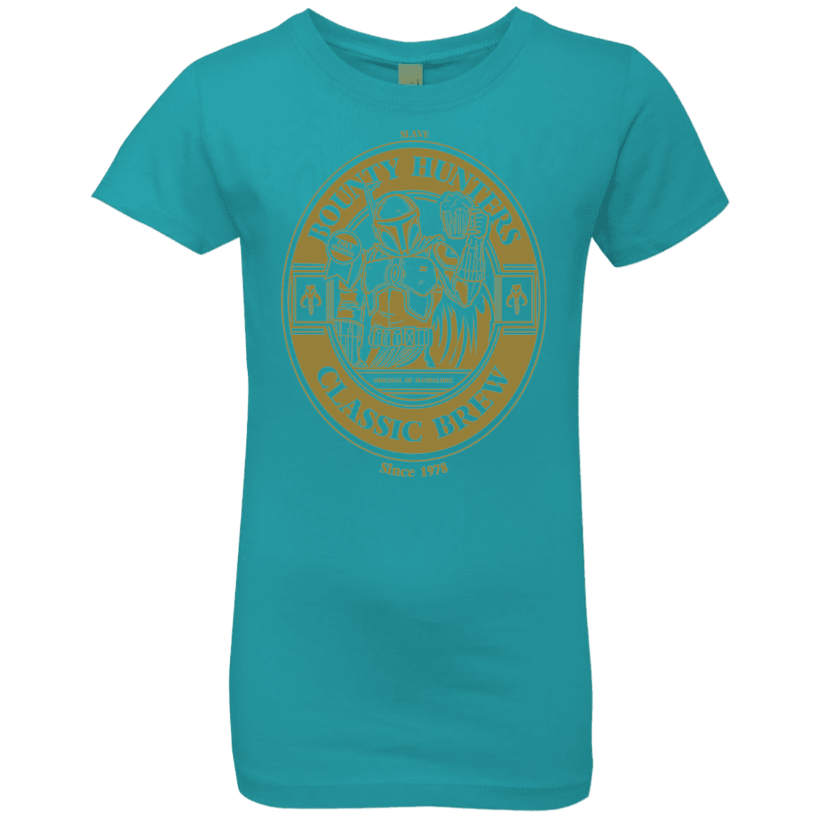 T-Shirts Tahiti Blue / YXS Bounty Hunters Classic Brew Girls Premium T-Shirt