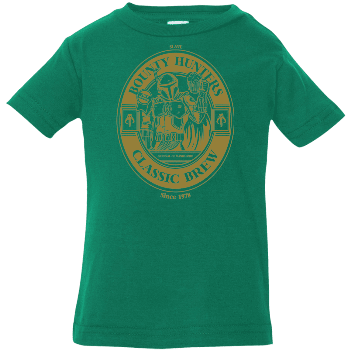 T-Shirts Kelly / 6 Months Bounty Hunters Classic Brew Infant Premium T-Shirt