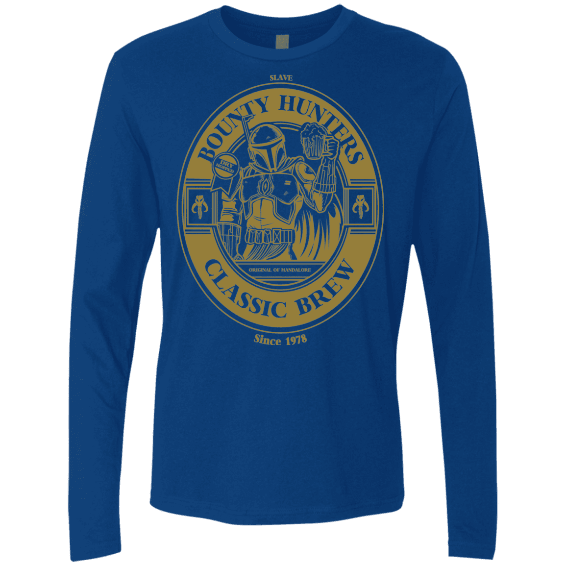 T-Shirts Royal / S Bounty Hunters Classic Brew Men's Premium Long Sleeve