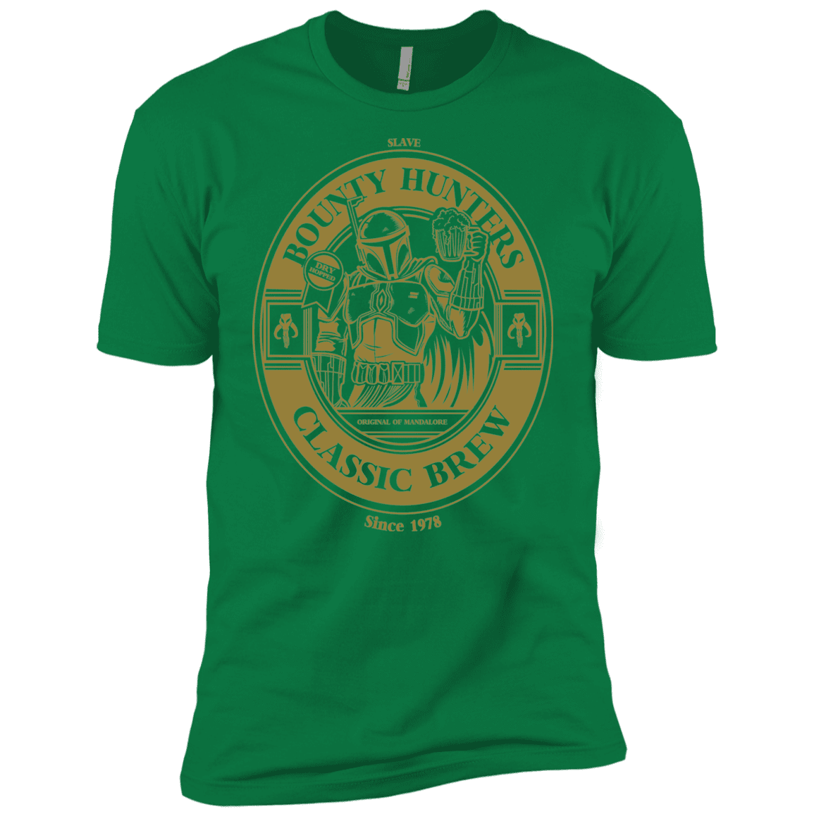 T-Shirts Kelly Green / X-Small Bounty Hunters Classic Brew Men's Premium T-Shirt