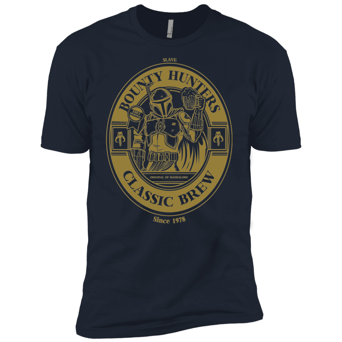 T-Shirts Midnight Navy / X-Small Bounty Hunters Classic Brew Men's Premium T-Shirt