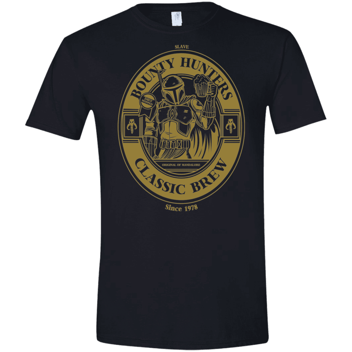 T-Shirts Black / X-Small Bounty Hunters Classic Brew Men's Semi-Fitted Softstyle