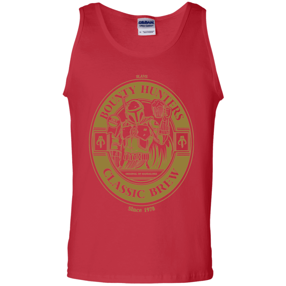 T-Shirts Red / S Bounty Hunters Classic Brew Men's Tank Top