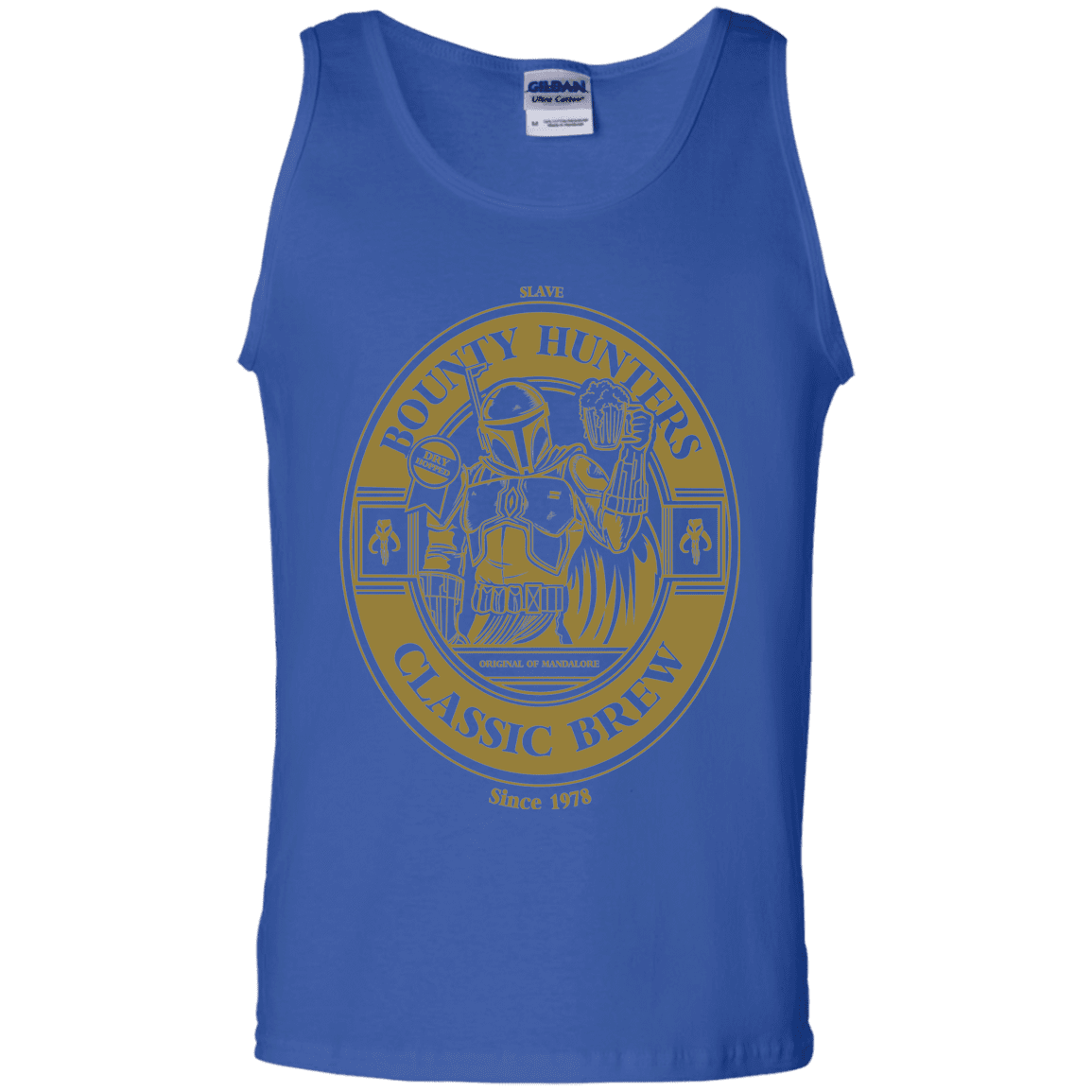 T-Shirts Royal / S Bounty Hunters Classic Brew Men's Tank Top