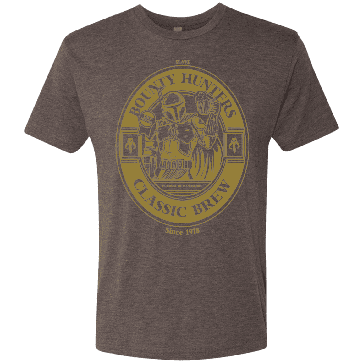 T-Shirts Macchiato / S Bounty Hunters Classic Brew Men's Triblend T-Shirt