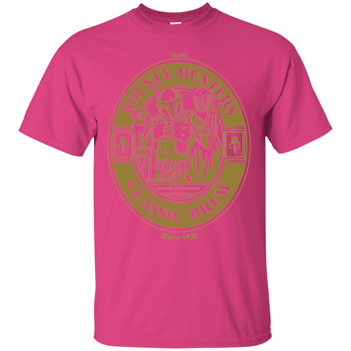 T-Shirts Heliconia / S Bounty Hunters Classic Brew T-Shirt