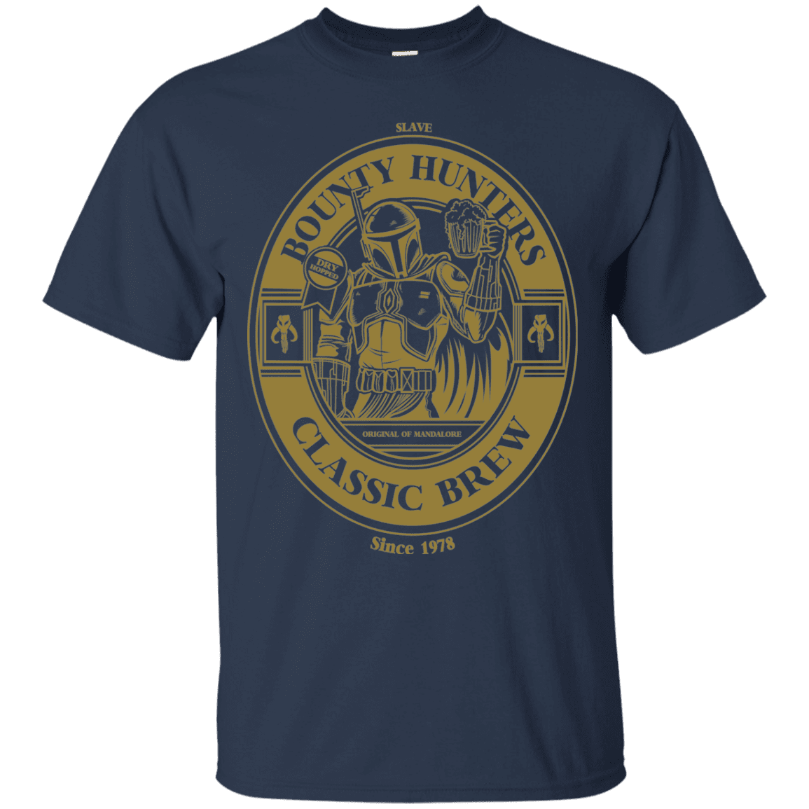 T-Shirts Navy / S Bounty Hunters Classic Brew T-Shirt