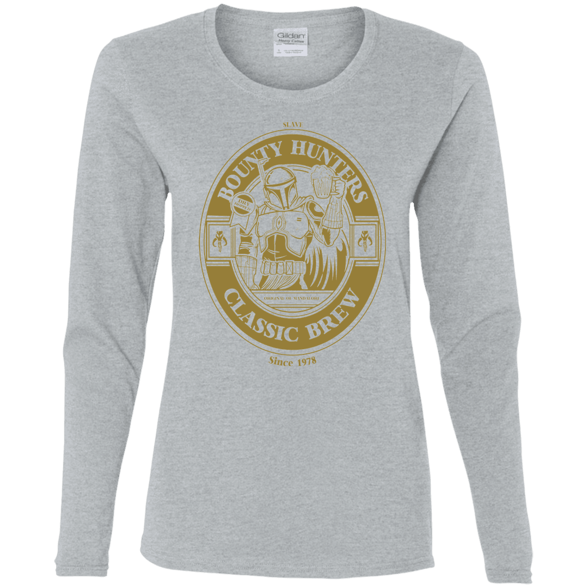 T-Shirts Sport Grey / S Bounty Hunters Classic Brew Women's Long Sleeve T-Shirt