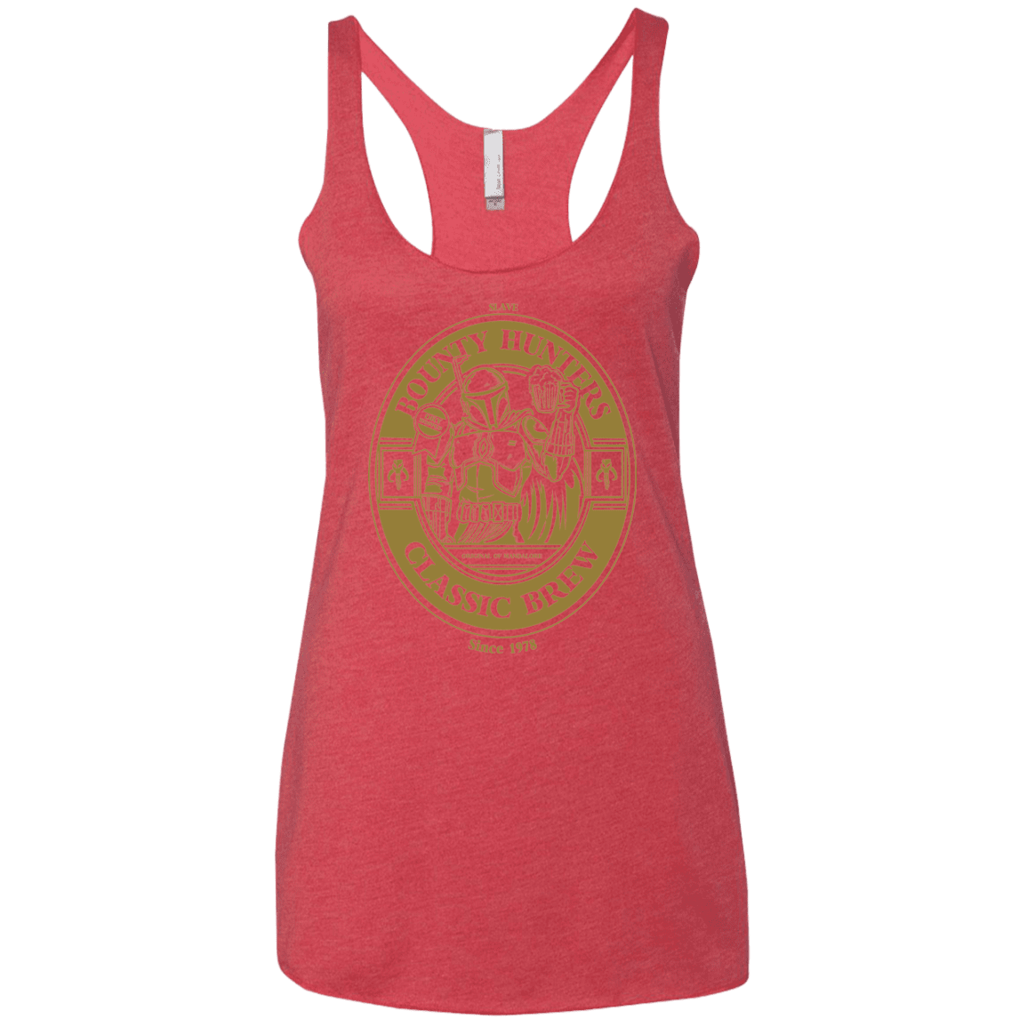 T-Shirts Vintage Red / X-Small Bounty Hunters Classic Brew Women's Triblend Racerback Tank
