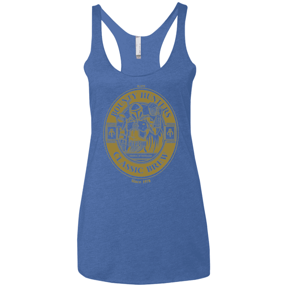 T-Shirts Vintage Royal / X-Small Bounty Hunters Classic Brew Women's Triblend Racerback Tank