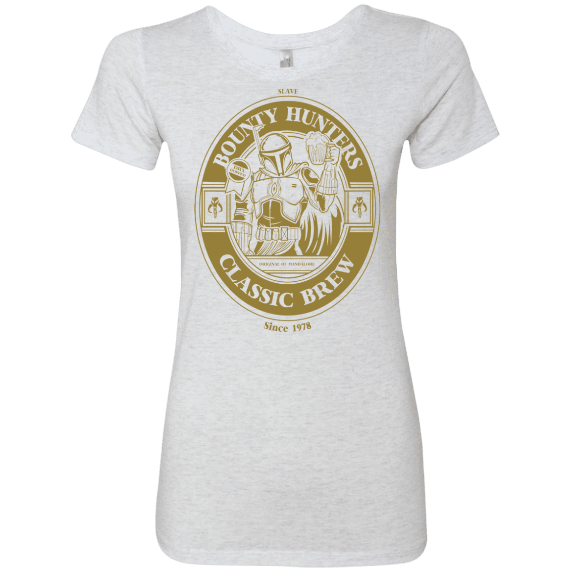T-Shirts Heather White / S Bounty Hunters Classic Brew Women's Triblend T-Shirt