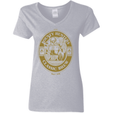 T-Shirts Sport Grey / S Bounty Hunters Classic Brew Women's V-Neck T-Shirt