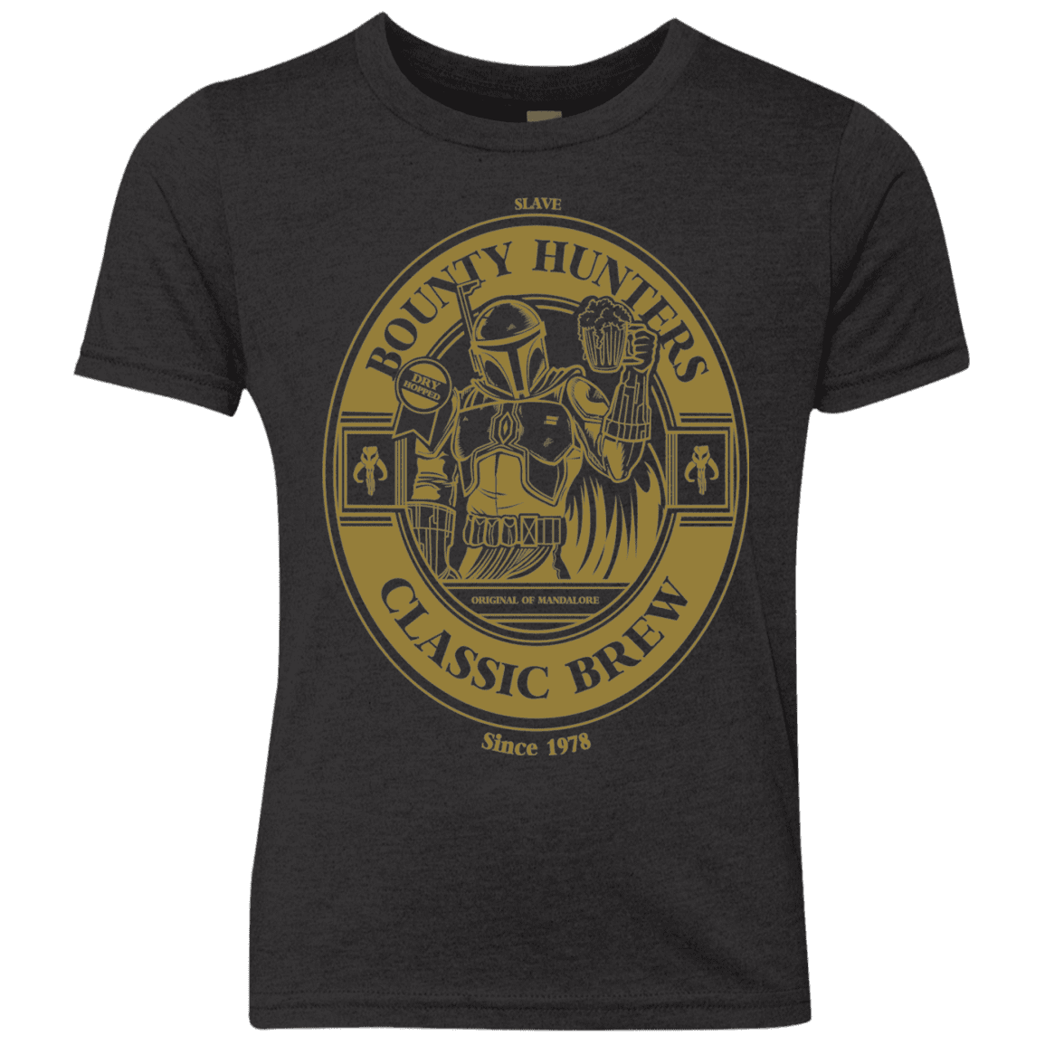 T-Shirts Vintage Black / YXS Bounty Hunters Classic Brew Youth Triblend T-Shirt