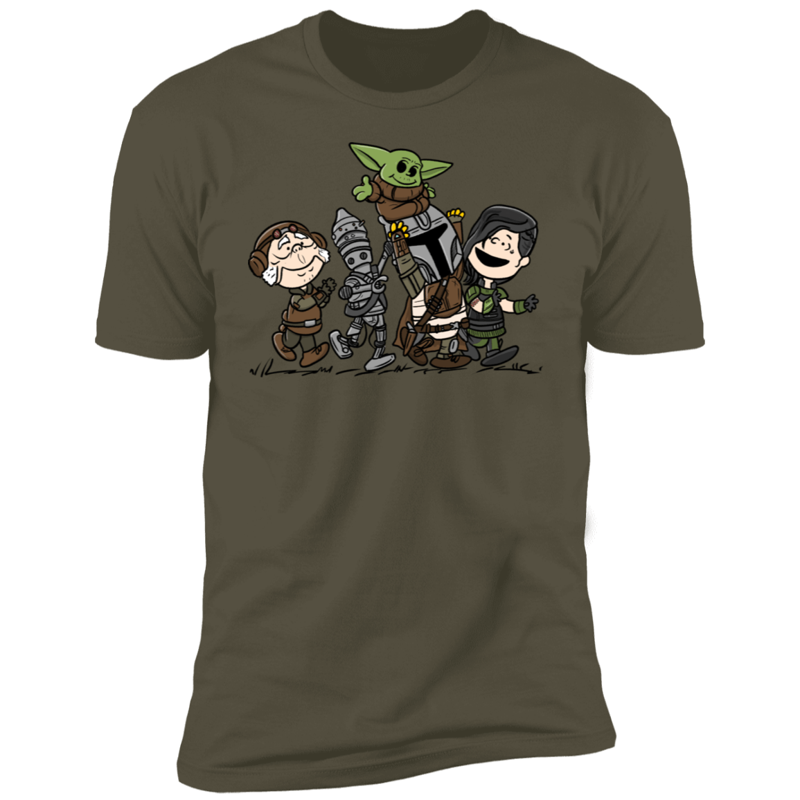 T-Shirts Military Green / S Bounty Hunters Men's Premium T-Shirt