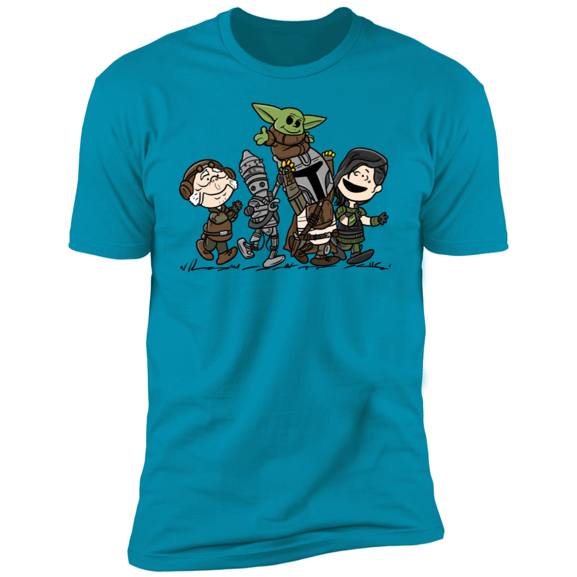 T-Shirts Turquoise / S Bounty Hunters Men's Premium T-Shirt