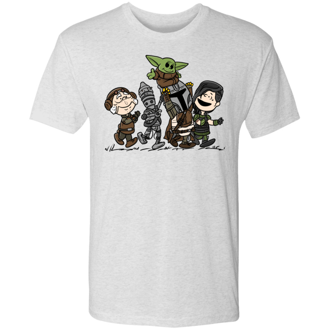 T-Shirts Heather White / S Bounty Hunters Men's Triblend T-Shirt