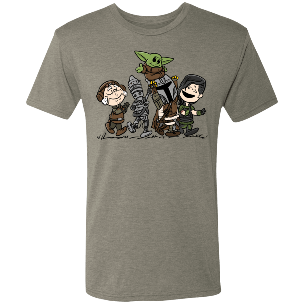 T-Shirts Venetian Grey / S Bounty Hunters Men's Triblend T-Shirt