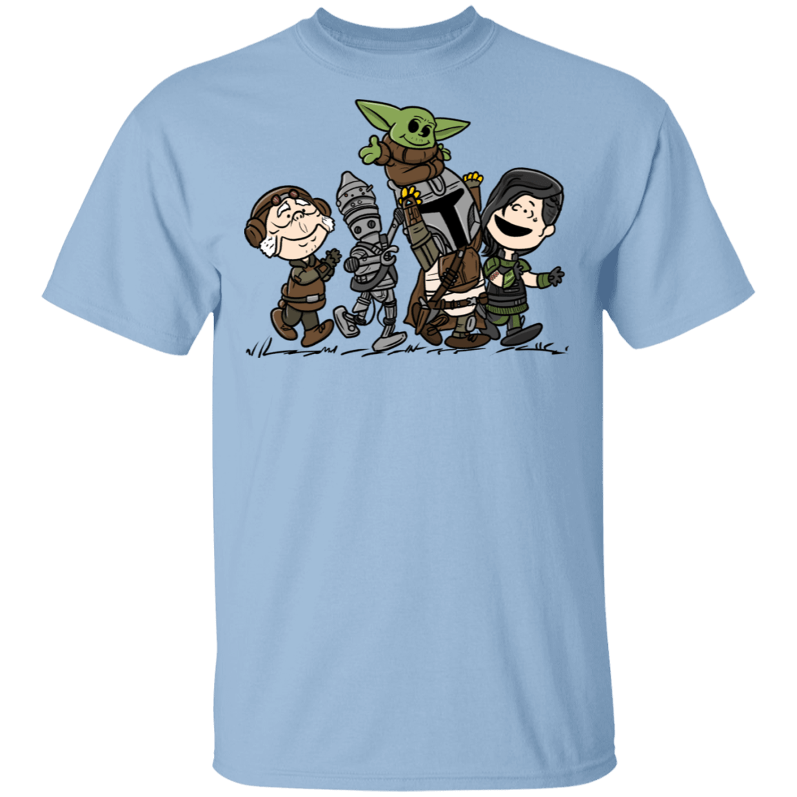 T-Shirts Light Blue / S Bounty Hunters T-Shirt