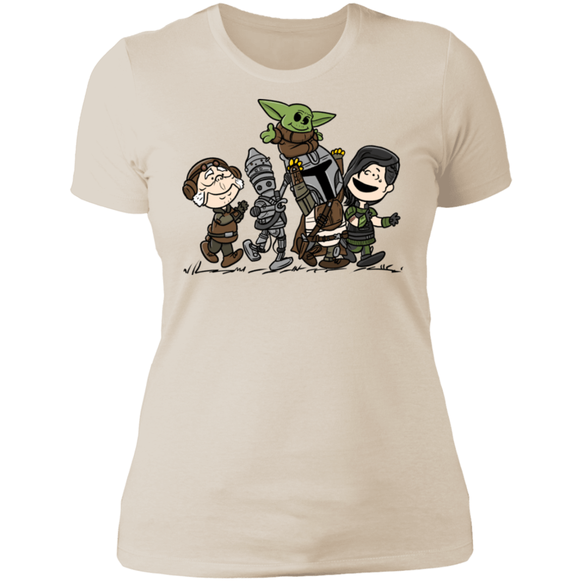 T-Shirts Ivory/ / S Bounty Hunters Women's Premium T-Shirt