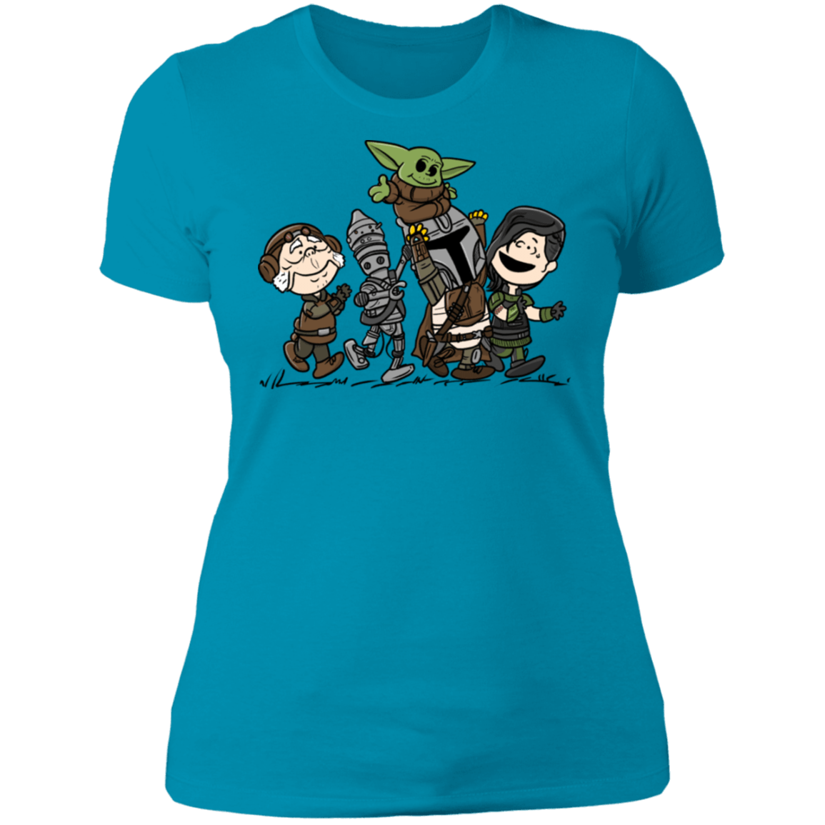 T-Shirts Turquoise / S Bounty Hunters Women's Premium T-Shirt