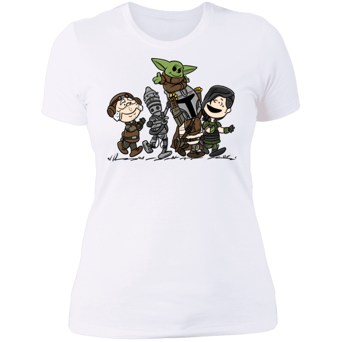T-Shirts White / S Bounty Hunters Women's Premium T-Shirt