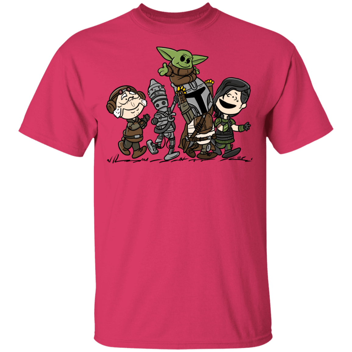 T-Shirts Heliconia / YXS Bounty Hunters Youth T-Shirt