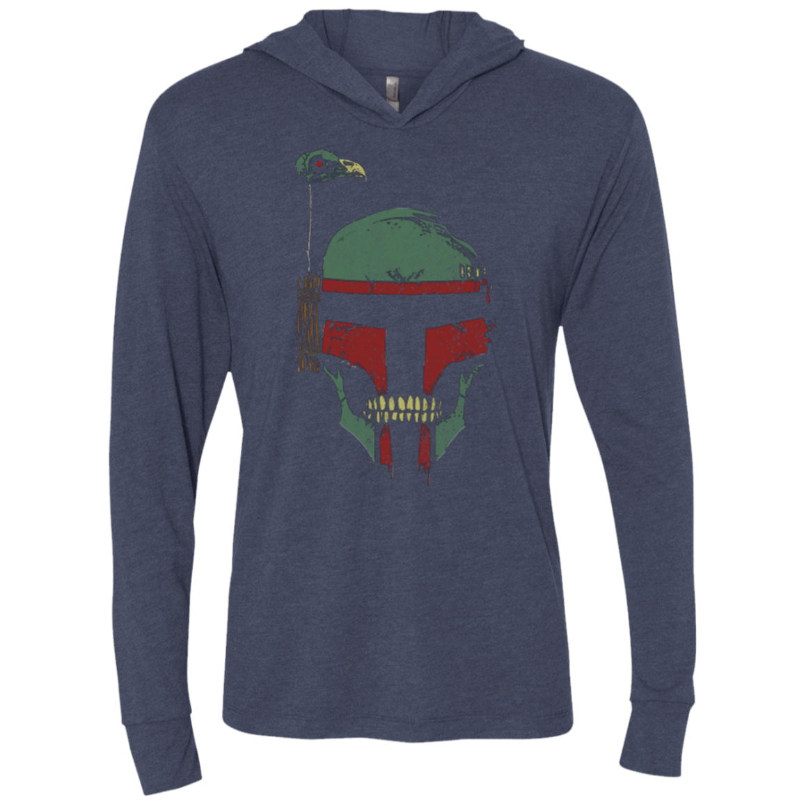 T-Shirts Vintage Navy / X-Small Bounty Witch Triblend Long Sleeve Hoodie Tee