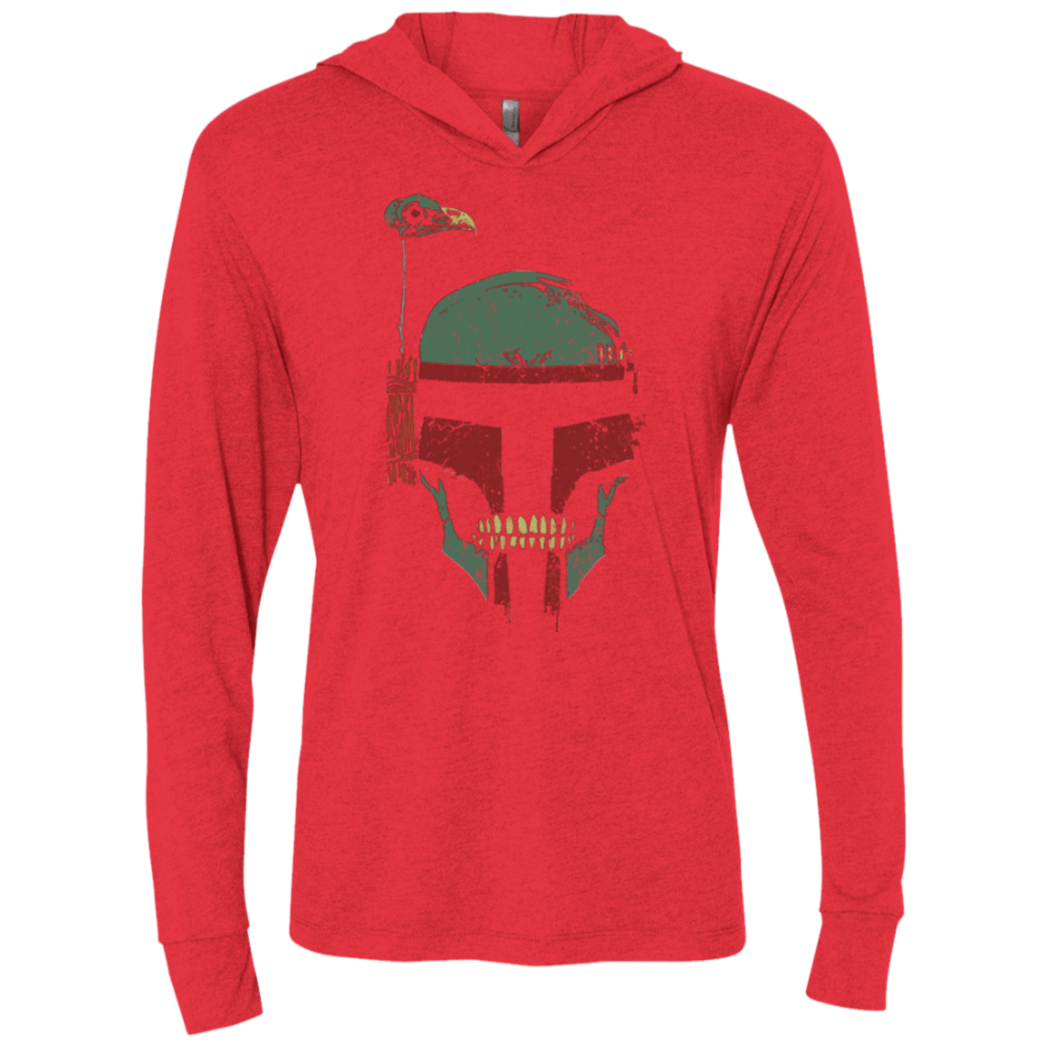 T-Shirts Vintage Red / X-Small Bounty Witch Triblend Long Sleeve Hoodie Tee