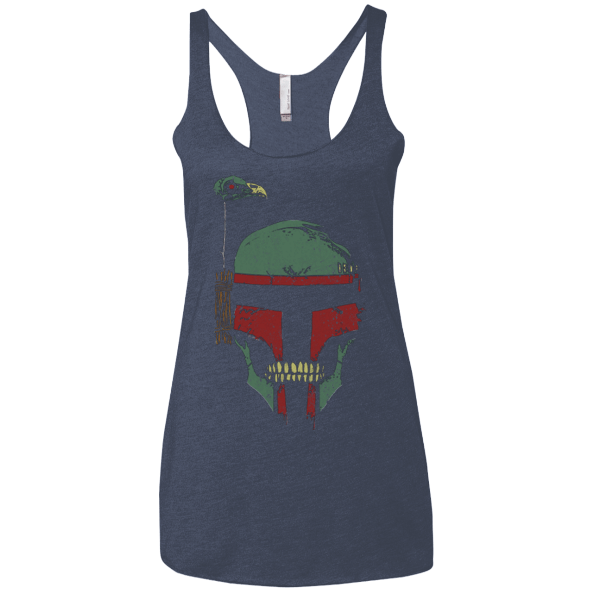 T-Shirts Vintage Navy / X-Small Bounty Witch Women's Triblend Racerback Tank