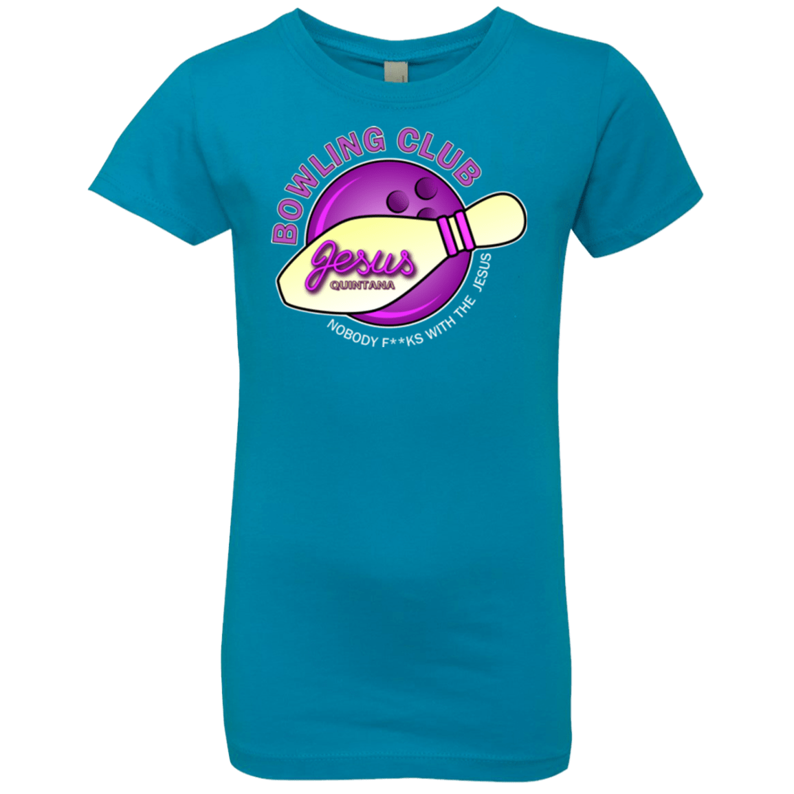 T-Shirts Turquoise / YXS Bowling club Girls Premium T-Shirt