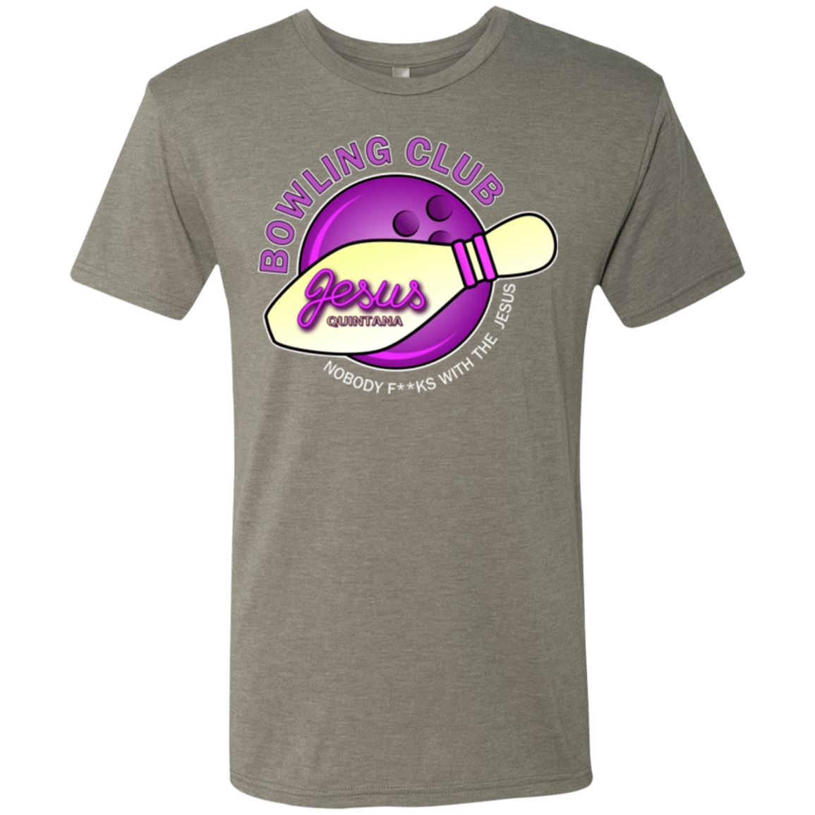 T-Shirts Venetian Grey / Small Bowling club Men's Triblend T-Shirt