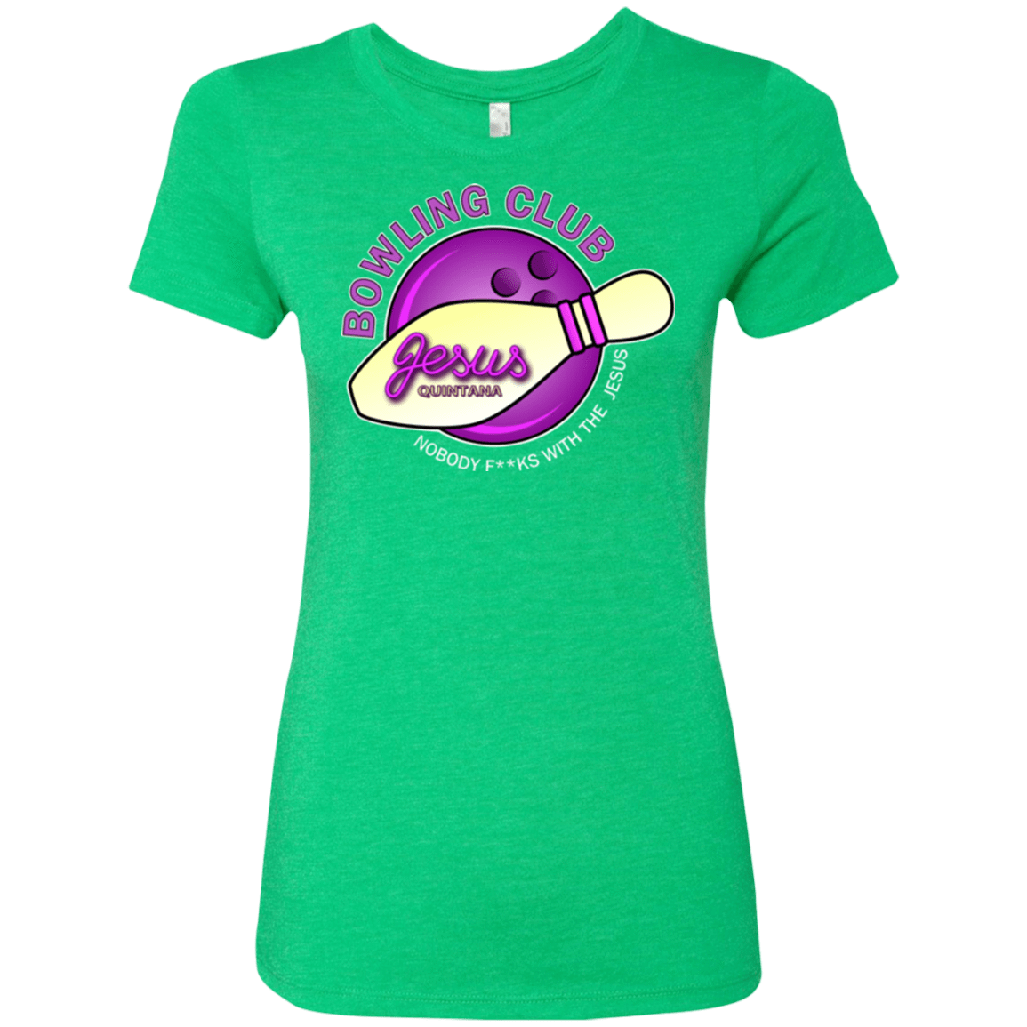 T-Shirts Envy / Small Bowling club Women's Triblend T-Shirt