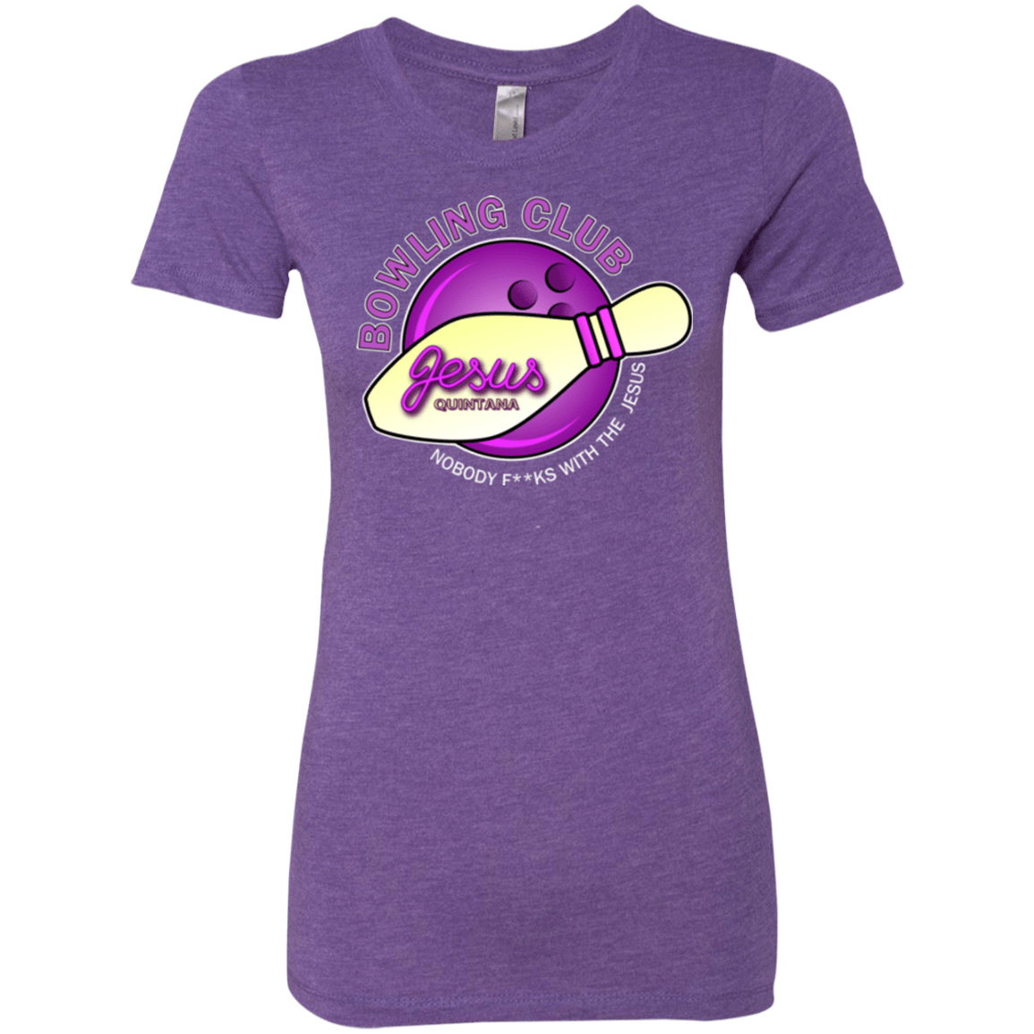 T-Shirts Purple Rush / Small Bowling club Women's Triblend T-Shirt