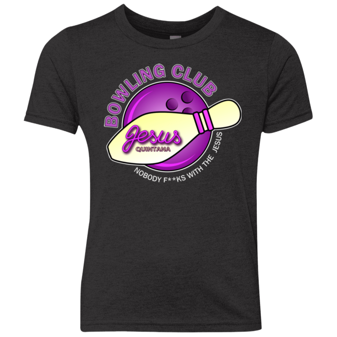 T-Shirts Vintage Black / YXS Bowling club Youth Triblend T-Shirt