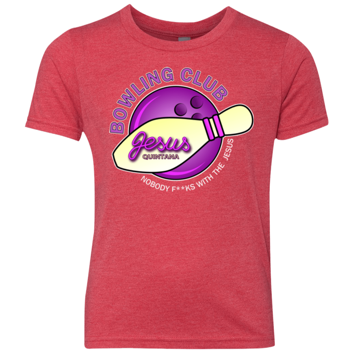 T-Shirts Vintage Red / YXS Bowling club Youth Triblend T-Shirt