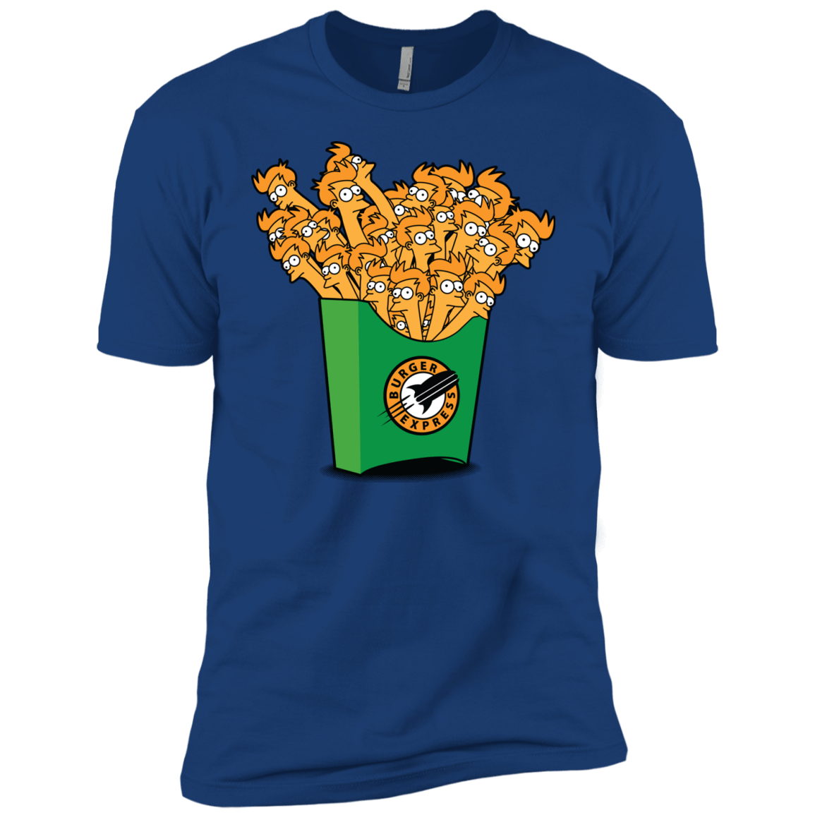 T-Shirts Royal / YXS Box of Fries Boys Premium T-Shirt