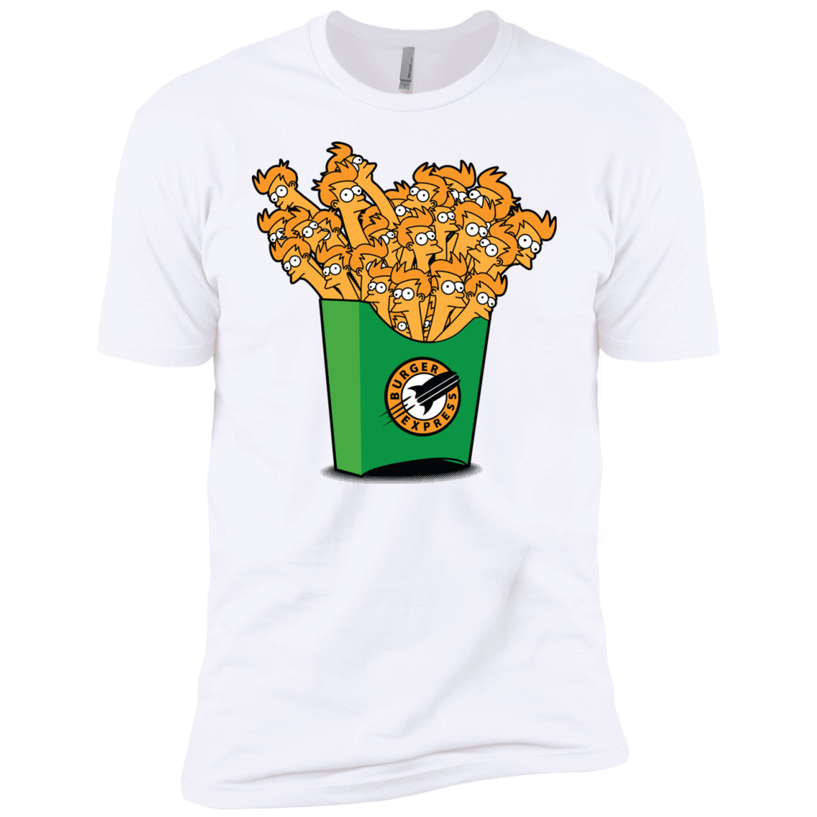T-Shirts White / YXS Box of Fries Boys Premium T-Shirt