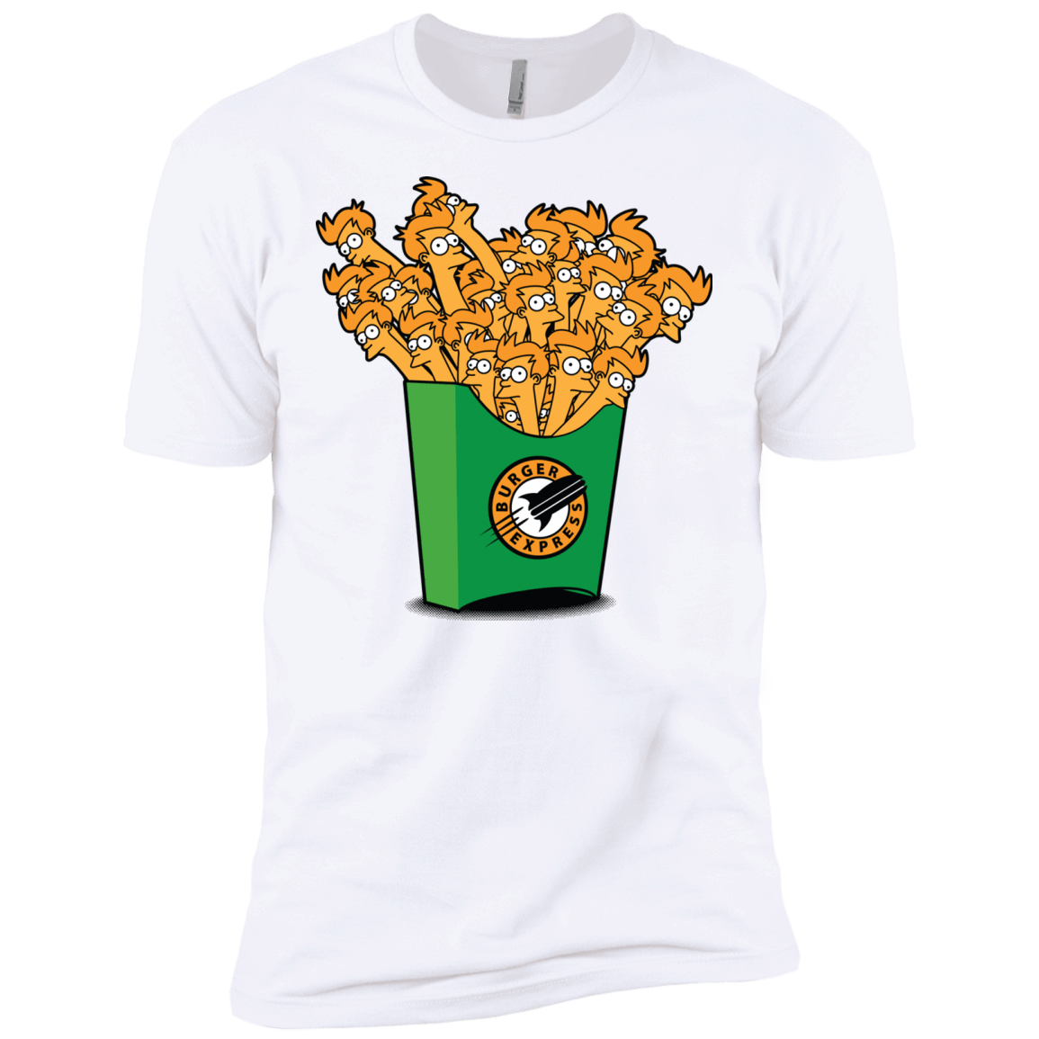 T-Shirts White / X-Small Box of Fries Men's Premium T-Shirt