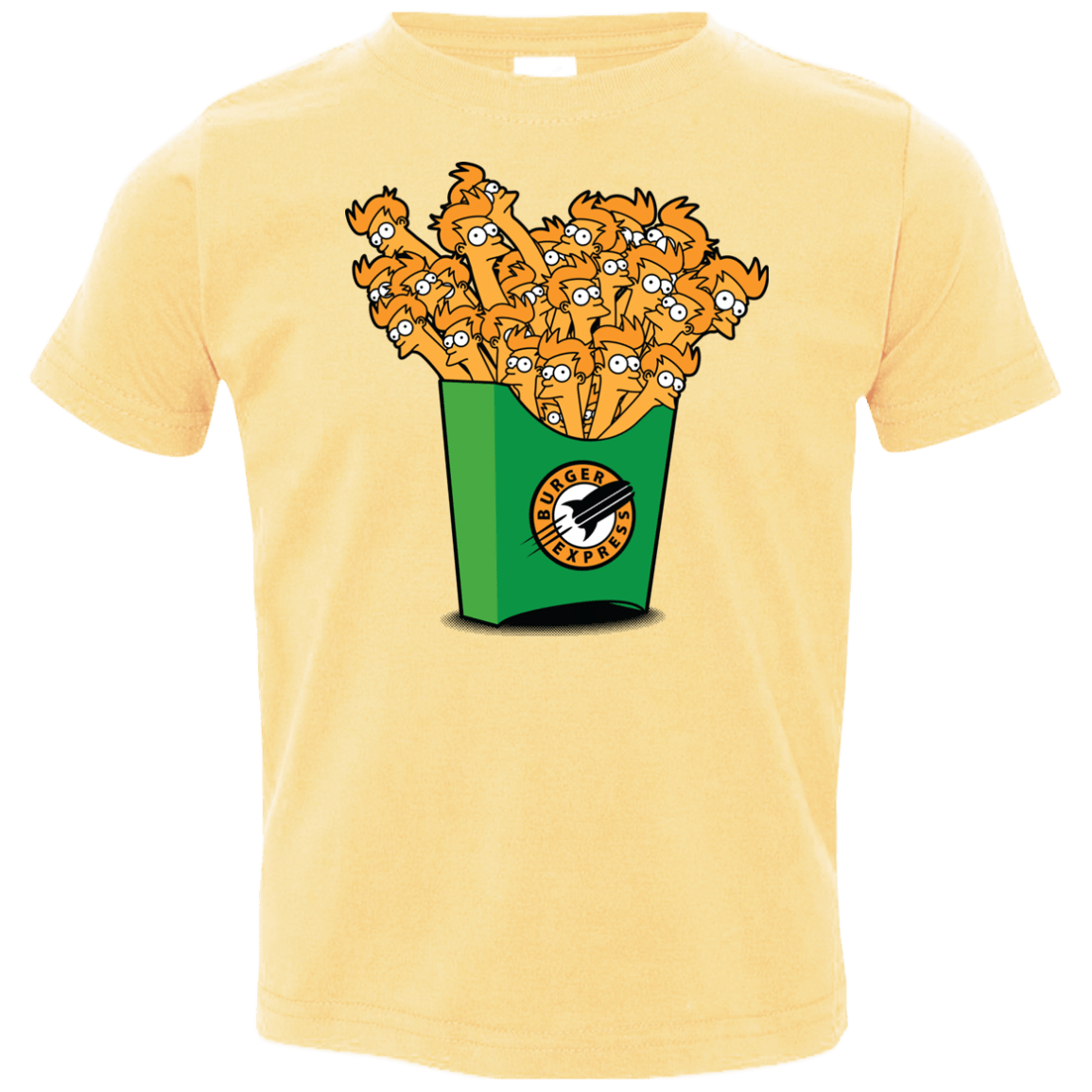 T-Shirts Butter / 2T Box of Fries Toddler Premium T-Shirt