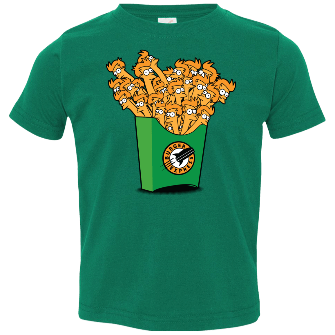 T-Shirts Kelly / 2T Box of Fries Toddler Premium T-Shirt