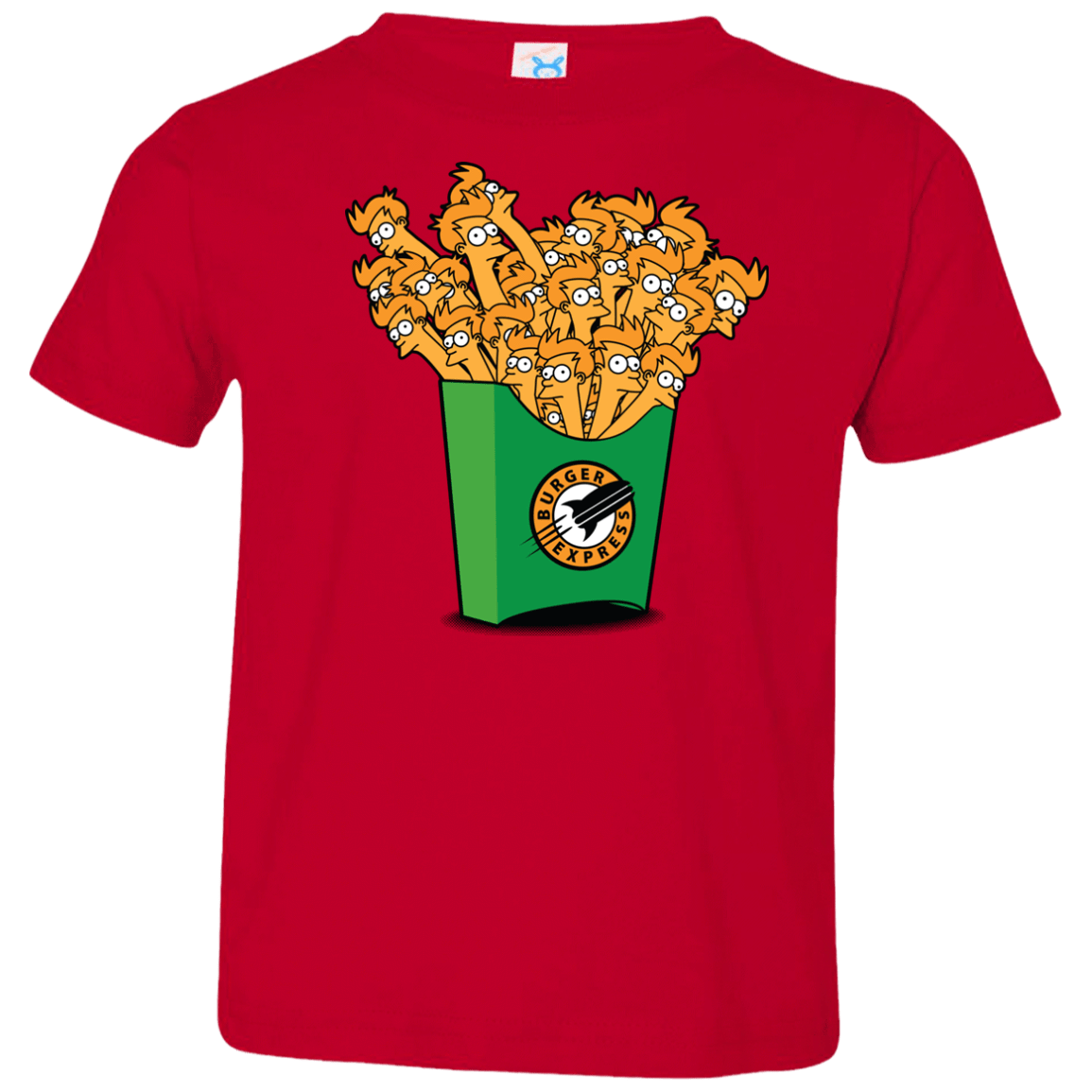 T-Shirts Red / 2T Box of Fries Toddler Premium T-Shirt
