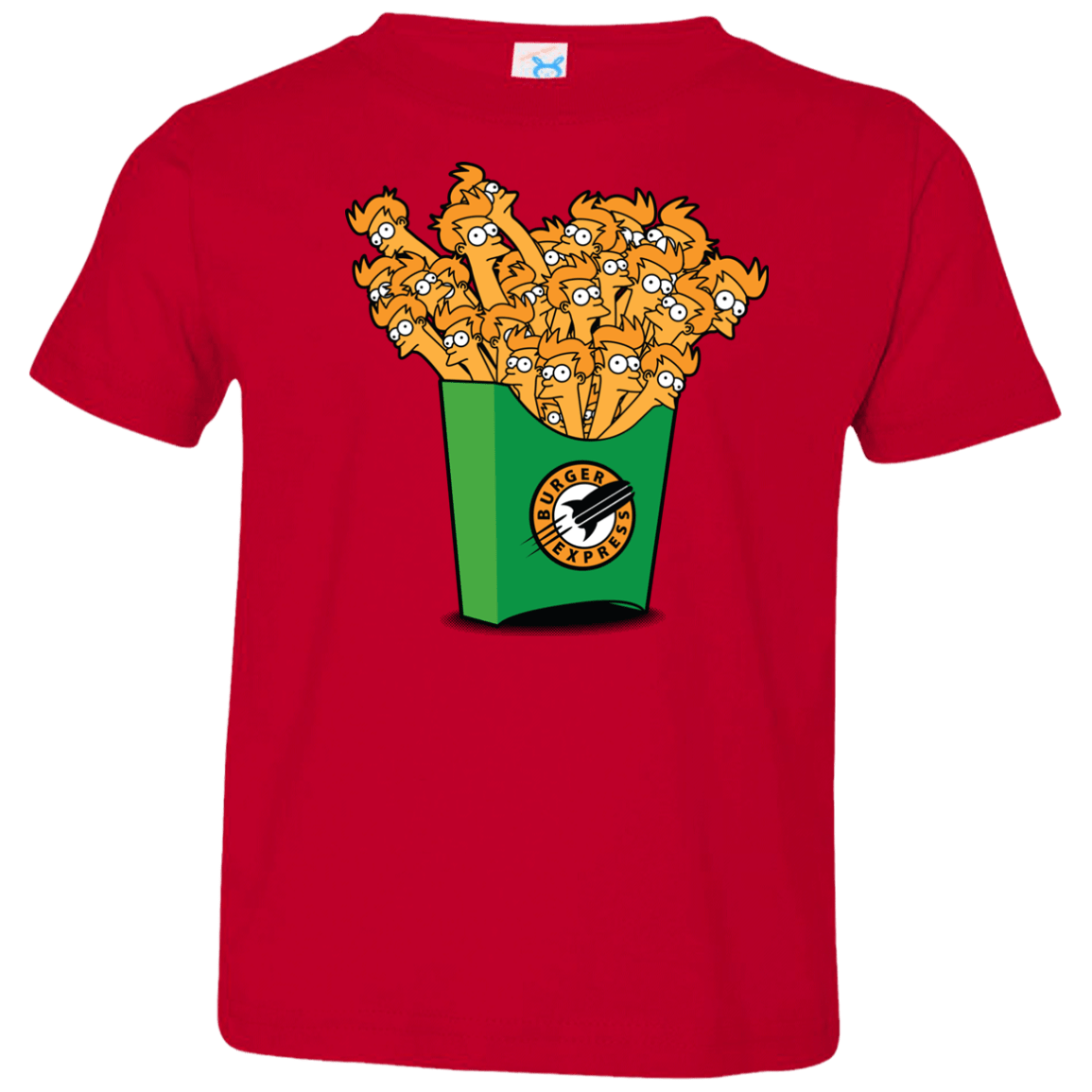 T-Shirts Red / 2T Box of Fries Toddler Premium T-Shirt