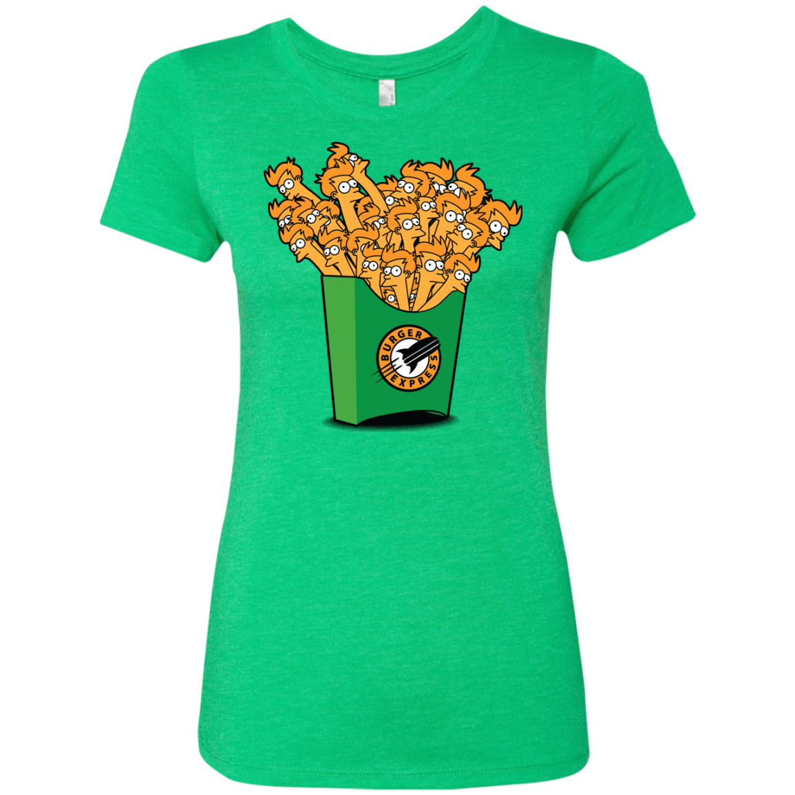 T-Shirts Envy / Small Box of Fries Women's Triblend T-Shirt